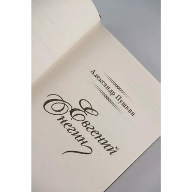 Евгений Онегин.