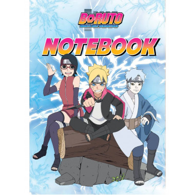 Боруто. Блокнот (голубой).