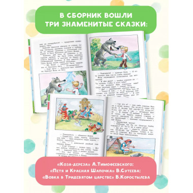 Коза-дереза. Сказки-мультфильмы.