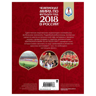 Чемпионат мира по футболу FIFA 2018 в России Официальное