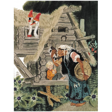 Гуси-лебеди. Русские народные сказки про животных.