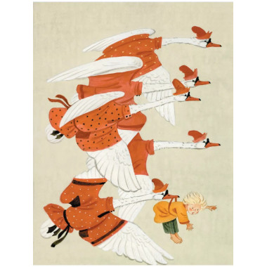 Гуси-лебеди. Русские народные сказки про животных.