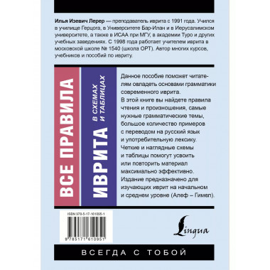 Все правила иврита в схемах и таблицах.