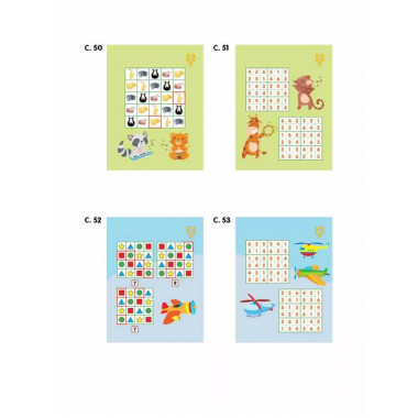 Судоку с цифрами, буквами и картинками.