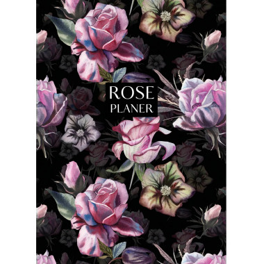 Блокнот-планер недатированный. Rose planer А4
