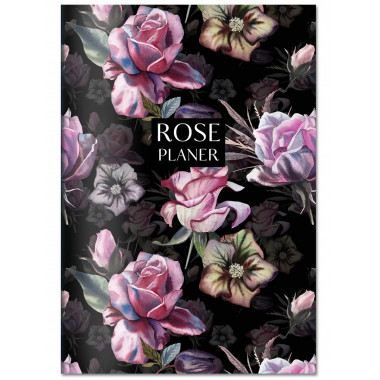 Блокнот-планер недатированный. Rose planer А4