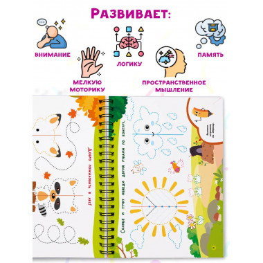 Нейропрописи для развития мозга. 3+.