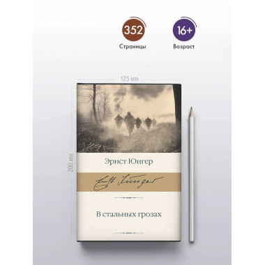 В стальных грозах.