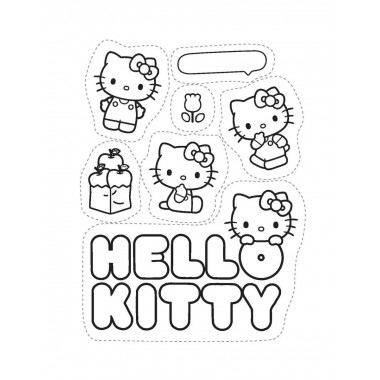 Hello Kitty: стикербук.
