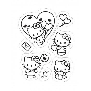Hello Kitty: стикербук.