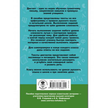 Русский язык. Диктанты. 1-4 классы.