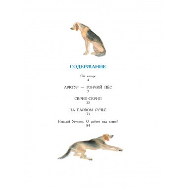 Арктур - гончий пёс. Рис. Н. Устинова.