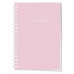 Блокнот в точку: Bullet Journal (пудровый, 144 c., пружина).