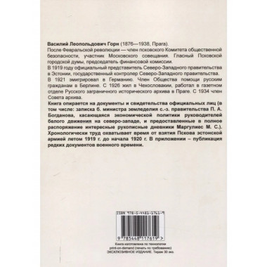 Гражданская война на северо-западе России 1919-1920.