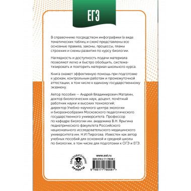 ЕГЭ. Биология в инфографике.