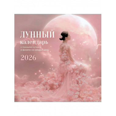 Лунный календарь на 2026 год. Календарь настенный на 2026