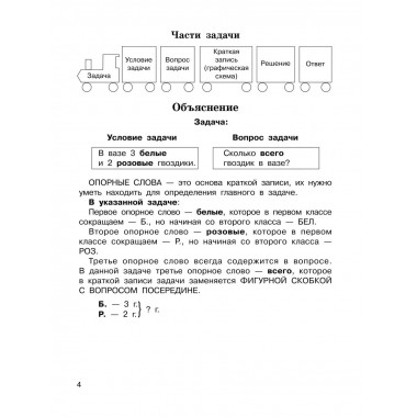 Задачи по математике. 1 класс.