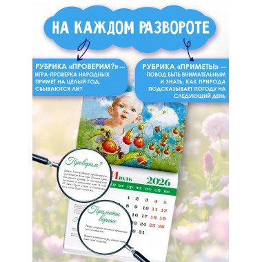 Познавательный календарь. Лесные тропинки. 2026.