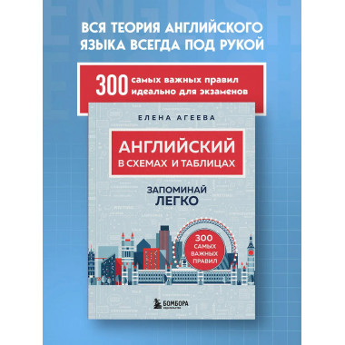 Английский в схемах и таблицах. Запоминай легко.