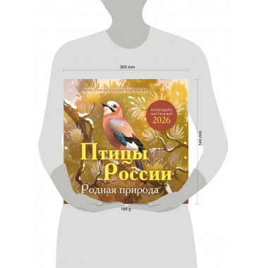 Птицы России. Родная природа. Календарь на 2026 год