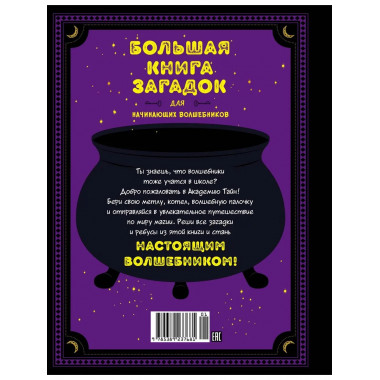 Большая книга загадок для начинающих волшебников