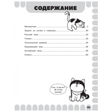 Комбинированные летние задания. 2 класс.