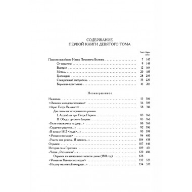 Полное собрание сочинений в 20-ти томах. Том 9. Книга 1. Романы и повести. 1819-1832. Пушкин А.С.