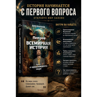 Петров и всемирная история. Книга 1. О происхождении мира